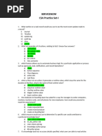 ServiceNow CSA Exam Q&A 2023-2024 | PDF | Client–Server Model | Access ...