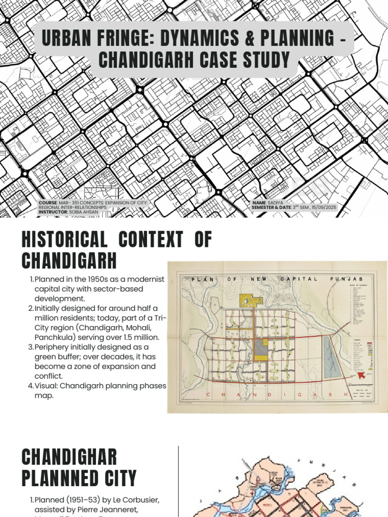 Chandighar - RURAL Urban Fringe | PDF | Natural Environment ...