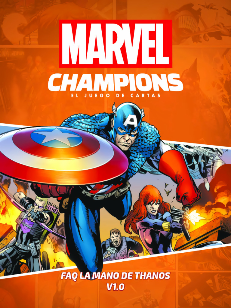 FAQ Marvel Champions | PDF | Comics Marvel | Personajes de Marvel Comics