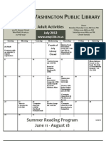 July 2012 Calendar
