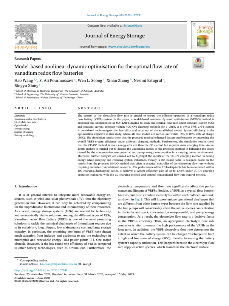 1 s2.0 S2352152X23011386 Main | PDF | Diffusion | Photovoltaics