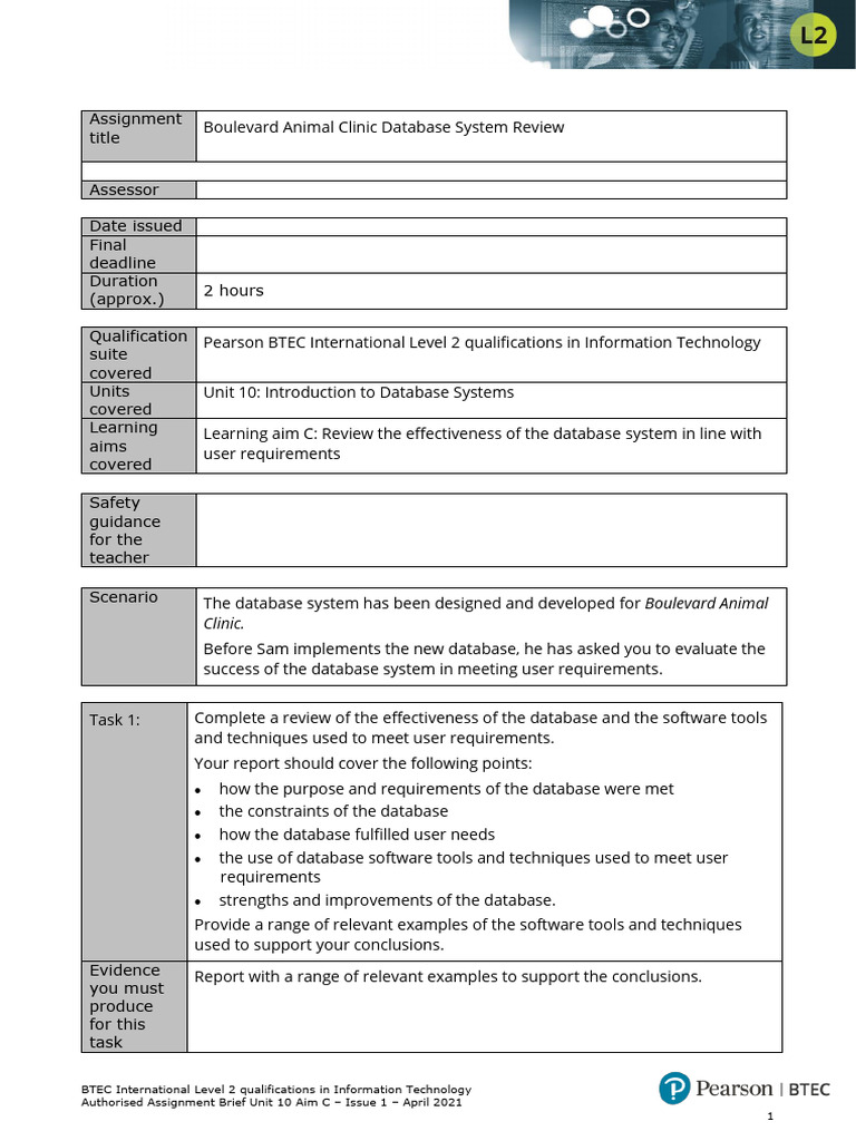 unit-10-db-AAB-learning-aim-C | PDF