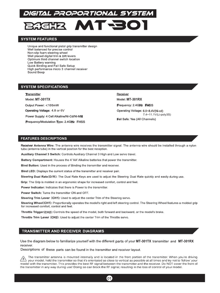 15-MT-301-UserMan-3574415 | PDF | Radio | Electromagnetic Interference