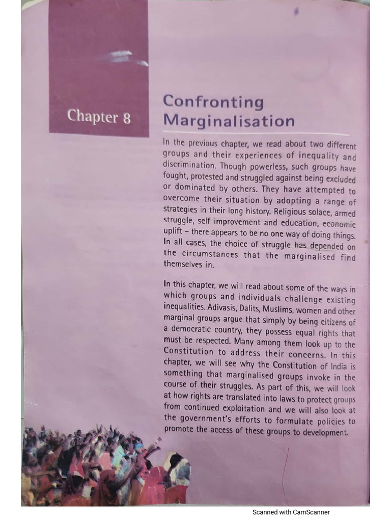 Ch-6 Confronting Marginalisation (Q-Ans) | PDF
