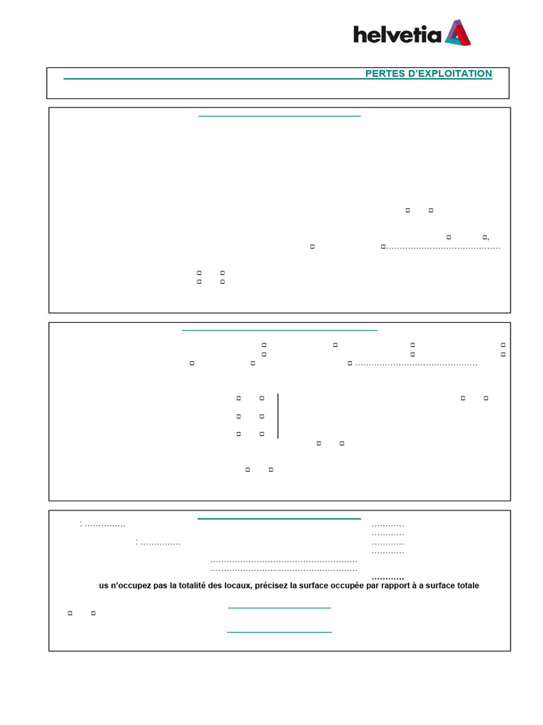 Questionnaire DAB Packagé Complet 2021 | PDF | Assurance | Blanchiment ...