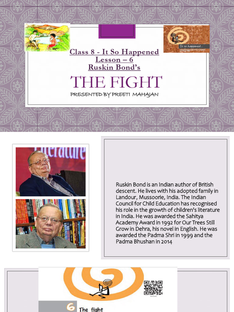 The Fight Class 8 | PDF