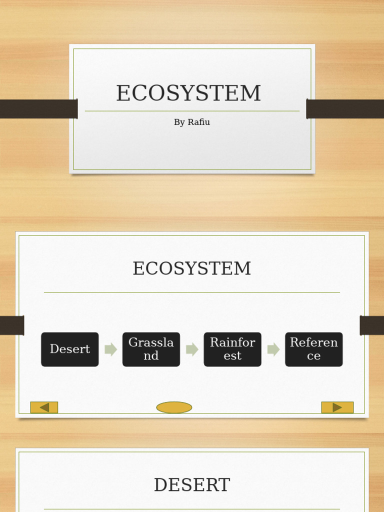 Ecosystem | PDF