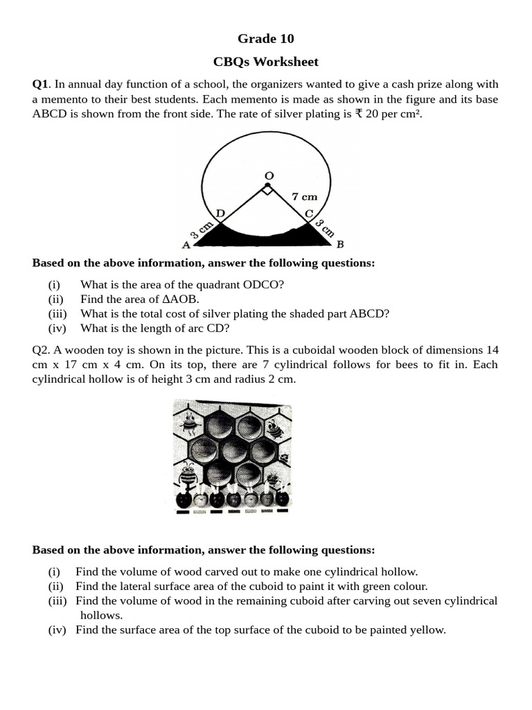 Grade 10 (CBQS) | PDF