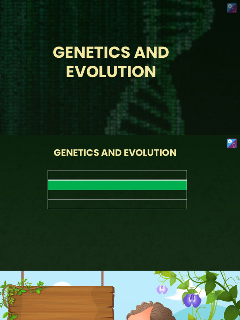 Genetics and Evolution | PDF | Dominance (Genetics) | Meiosis