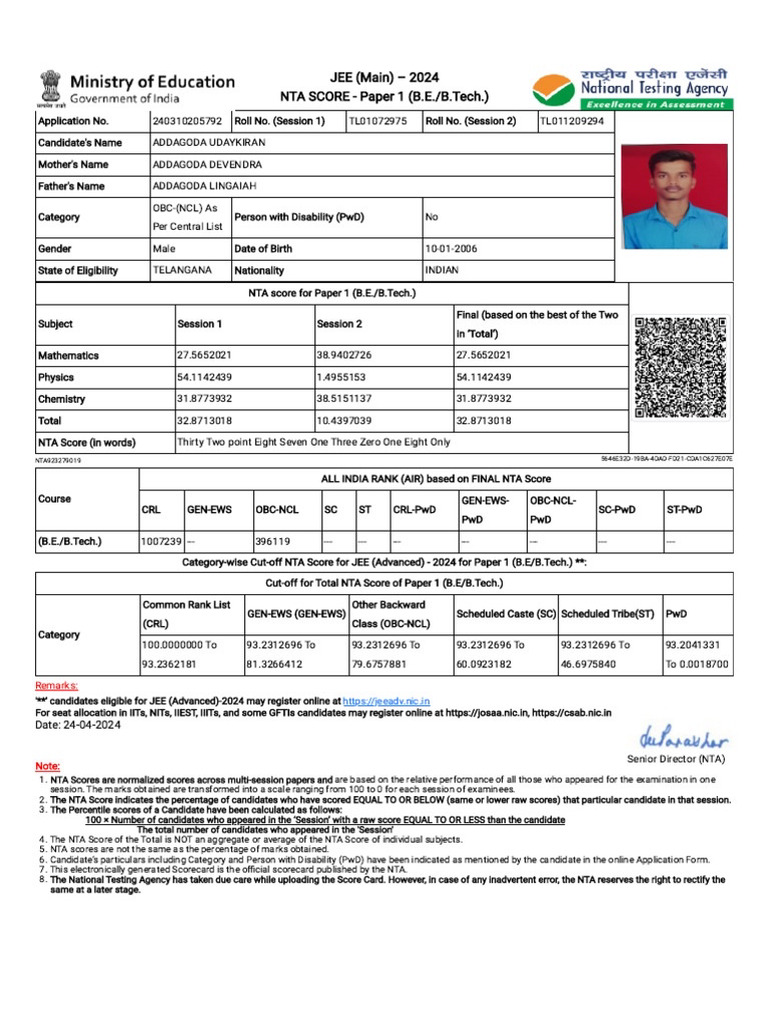 rank card | PDF