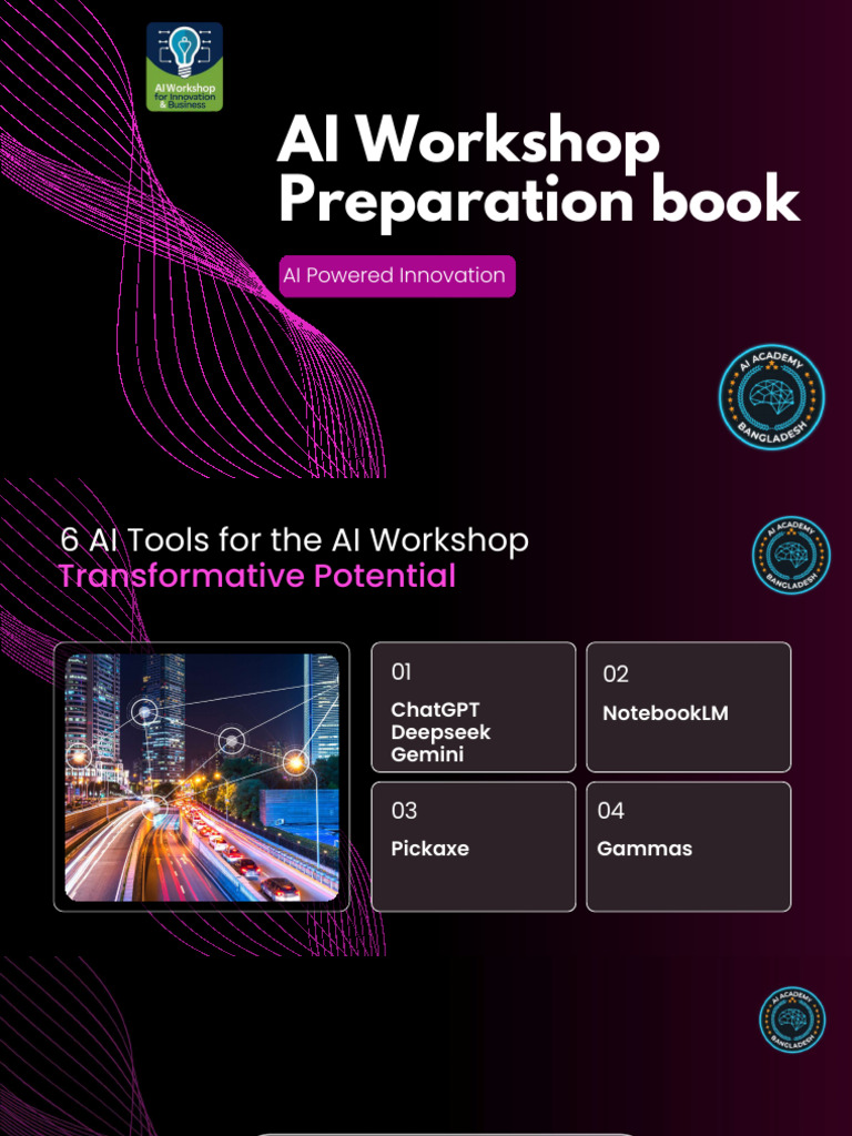 AI Workshop Preparation Book - Compressed | PDF
