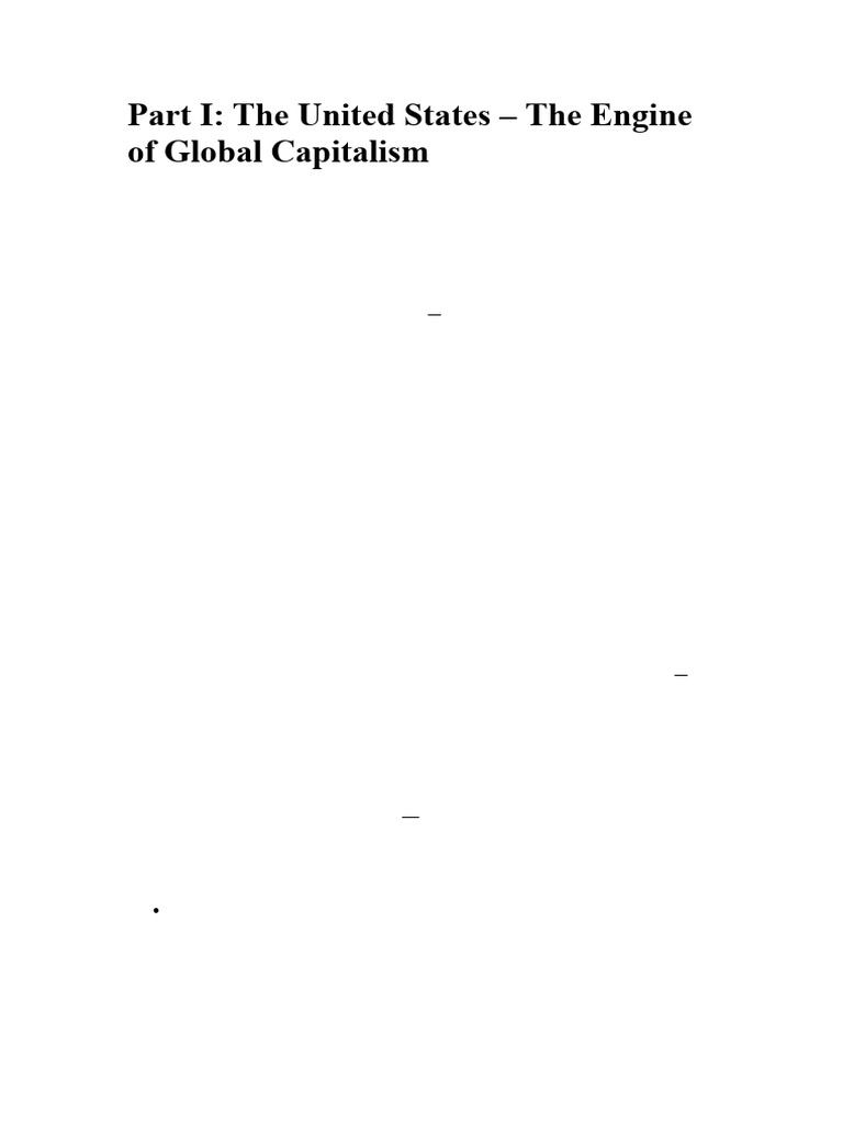 The United States – the Engine of Global Capitalism | PDF | Nasdaq ...
