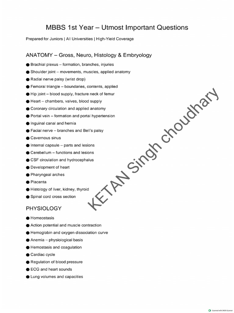 Utmost Important UNIVERSITY Questions | PDF
