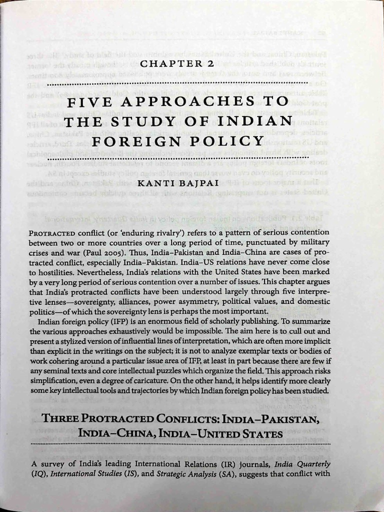India's Foreign Policy | PDF