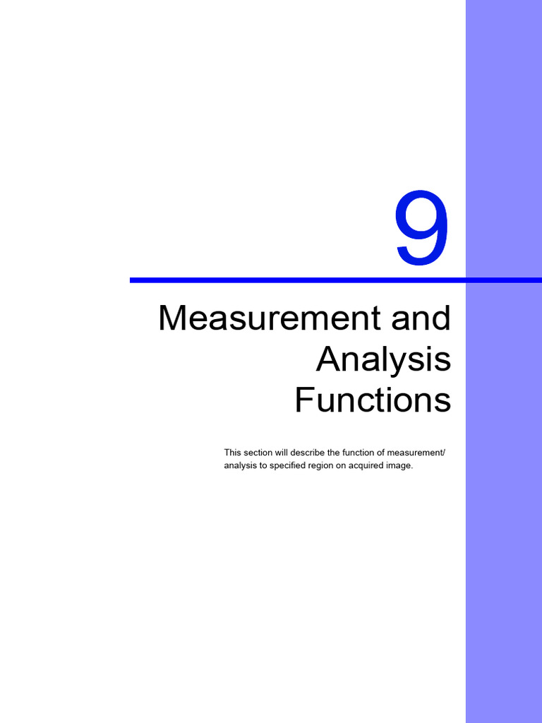 09 Measurement and Analysis Functions | PDF | Cursor (User Interface ...