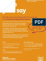 Have Your Say - Flyer