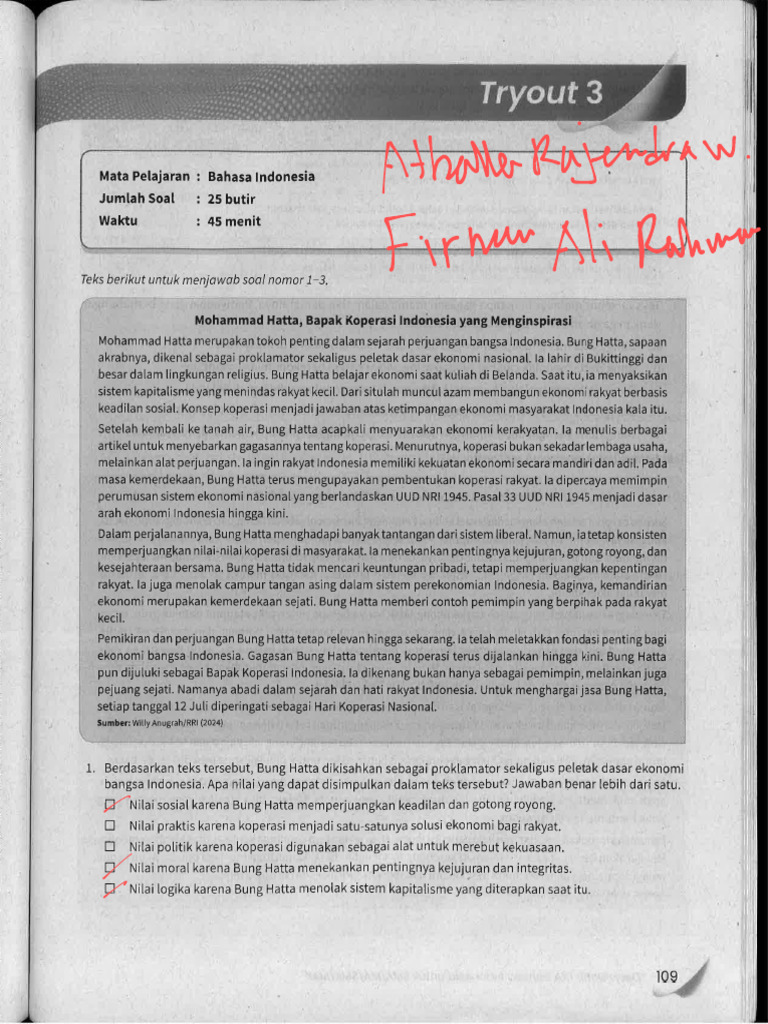 Try Out 3 | PDF