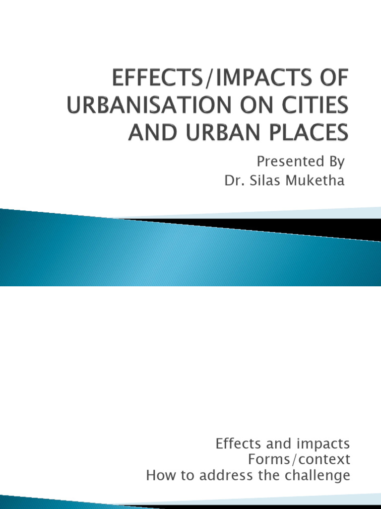 Lesson 5 Challenges of Urban Development | PDF | Slum | Urban Sprawl