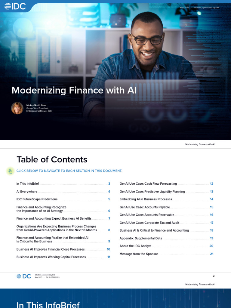 Modernizing Finance With AI | PDF | Artificial Intelligence ...