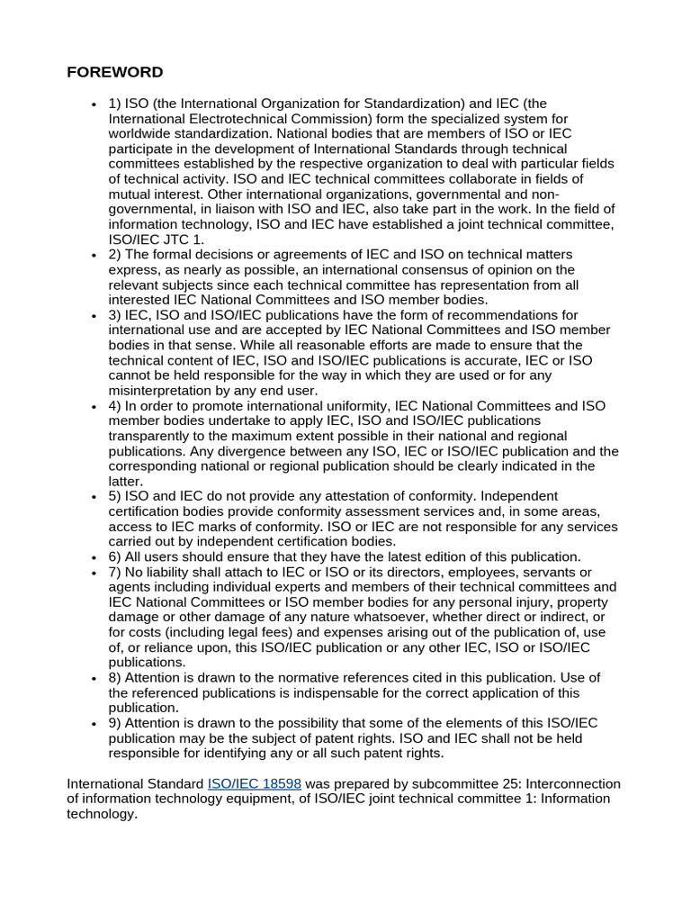 Iso-Iec 18598-2016 | PDF | International Organization For ...