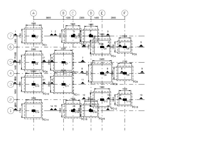 foundation layout A3 PRINT | PDF