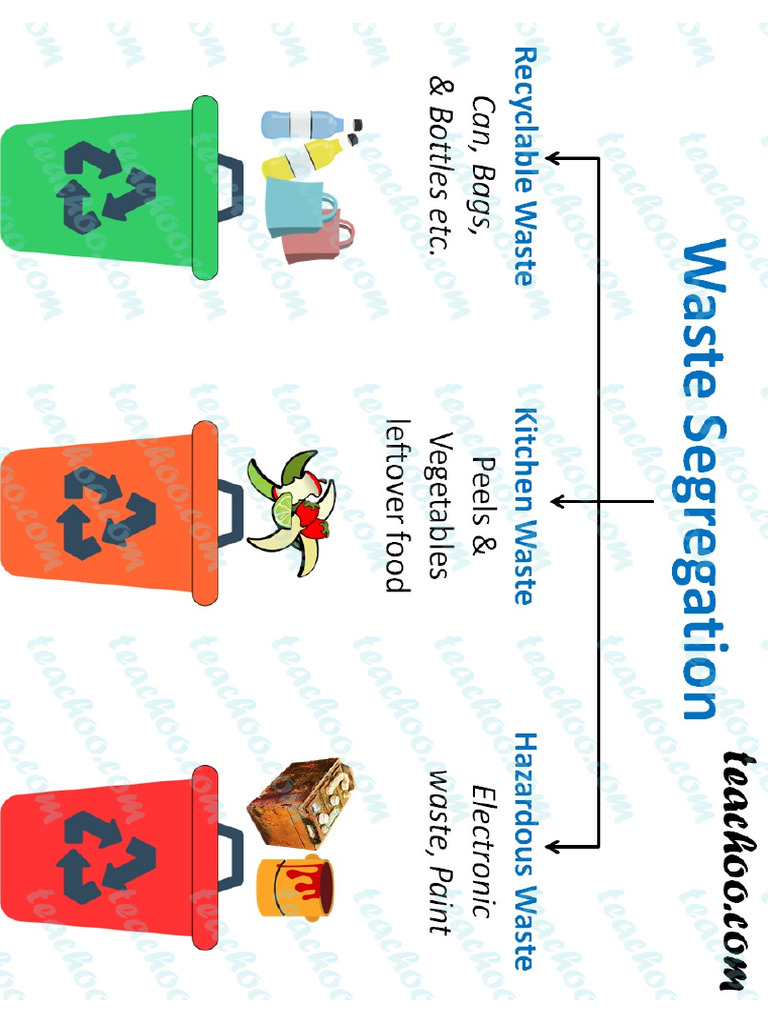 Waste Segregation Teachoo | PDF