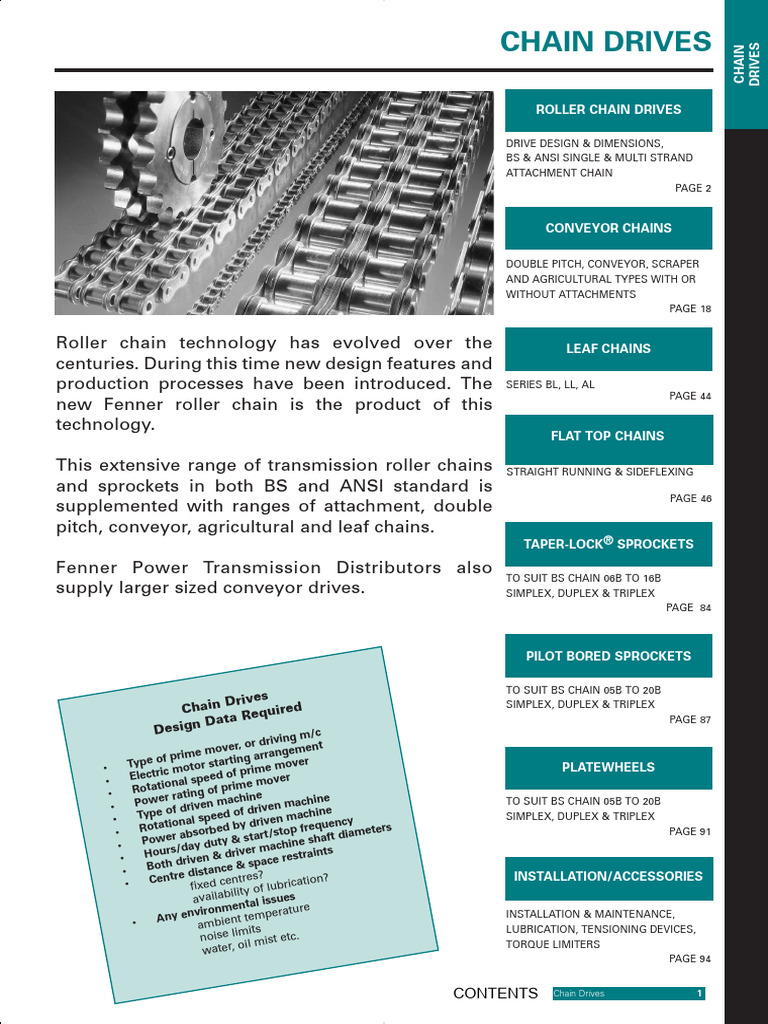 04chapter2 Chaindrives | PDF | Engines | Belt (Mechanical)