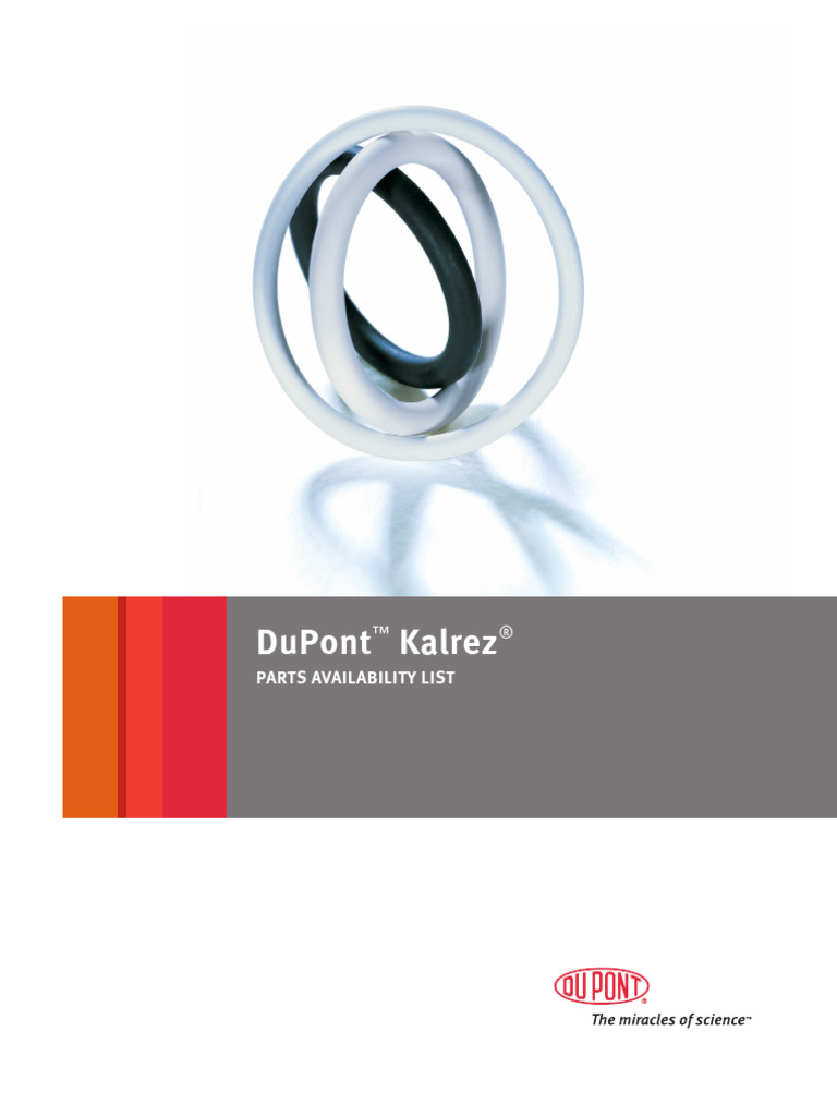 Kalrez - Product List | PDF | Engineering