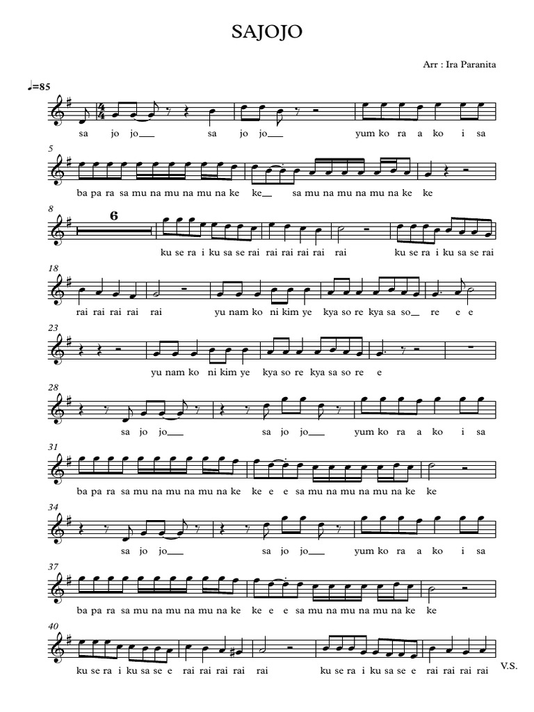 Sajojo - Parts | PDF
