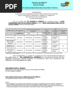 CSE-PR Form 1 CAS Certification | PDF