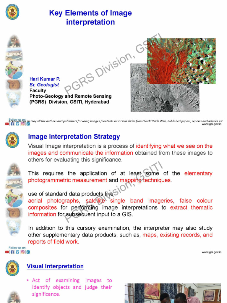 2.key Elements Image Interpretation 1 | PDF