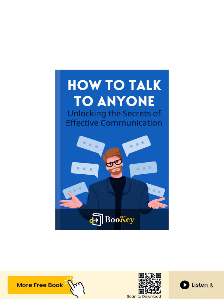 How To Talk To Anyone PDF | PDF | Nonverbal Communication | Body Language