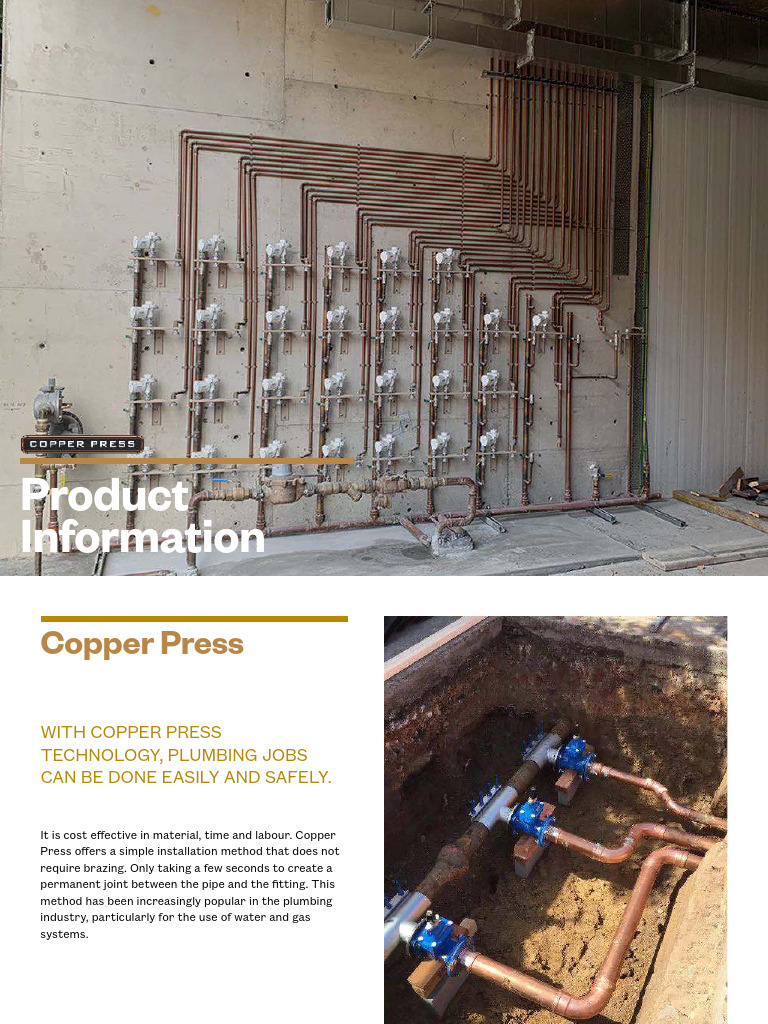 Copper-Press-PDF | PDF | Pipe (Fluid Conveyance) | Plumbing