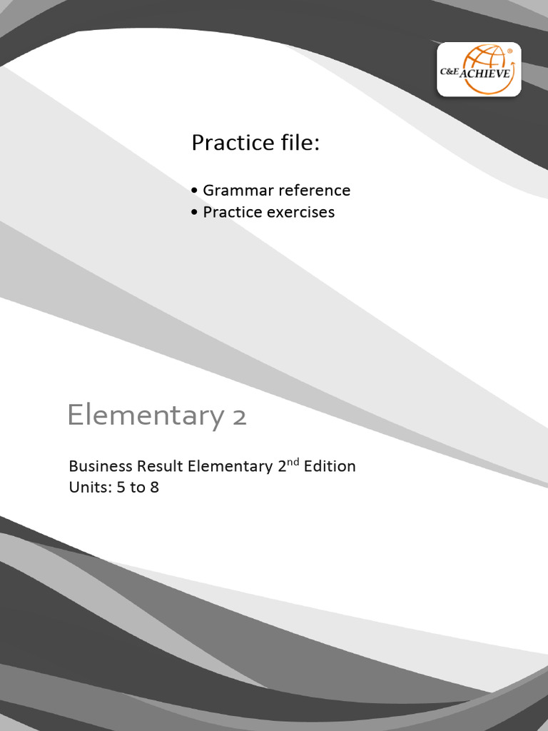 3 - Elementary 2 - Practice File | PDF