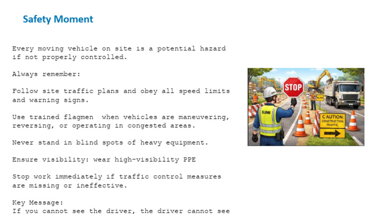 Safety Moment 0110 | PDF