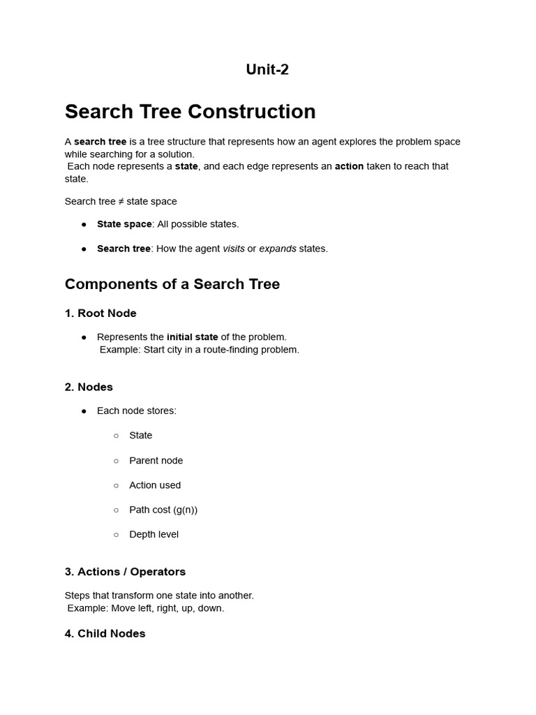 AI Unit 2 | PDF