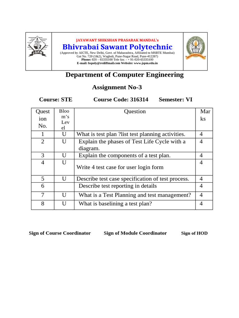 Ass - 3 STE | PDF
