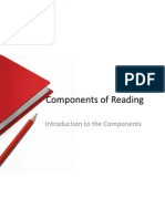 Components of Reading Intro