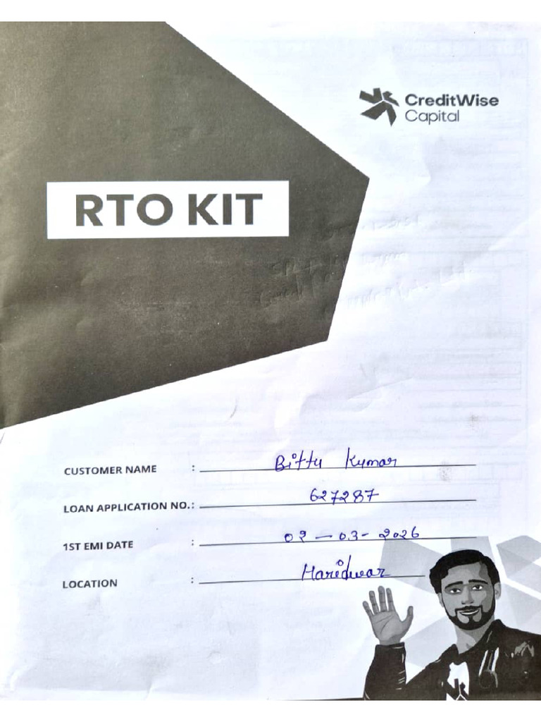Bittu Kumar Loan Agreement | PDF