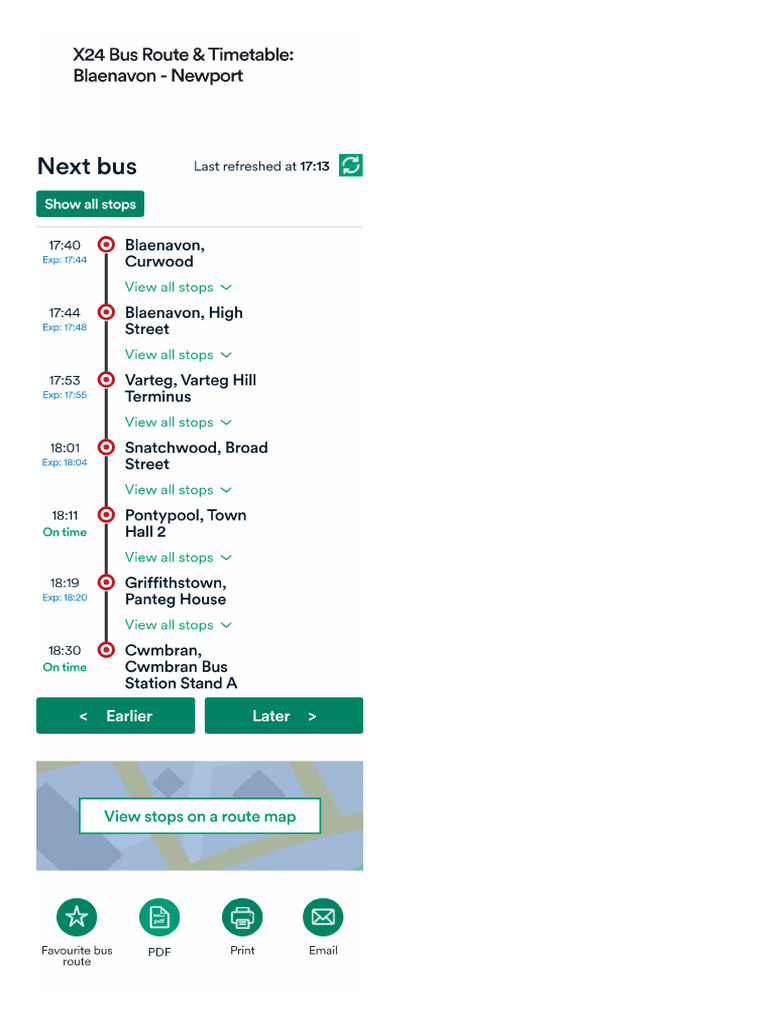 Bus Route | PDF