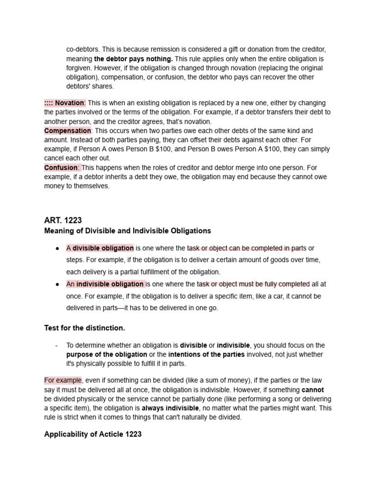 Divisible&Indivisible1223 1225 | PDF | Debt | Creditor