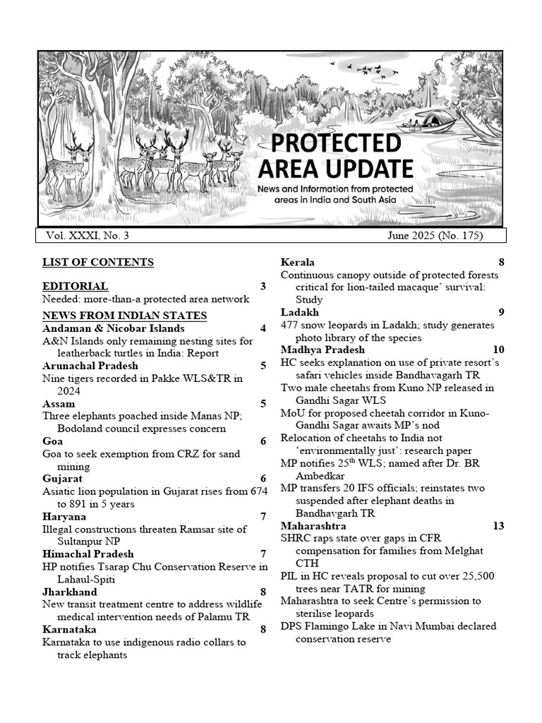 Protected Area Update 175 | PDF | Conservation Biology | Natural ...