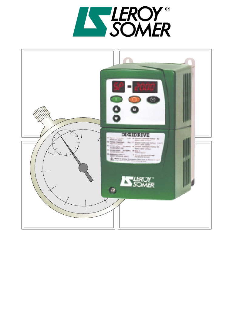 Digidrive Leroy Somer 220 Ac | PDF | Électromagnétisme | Grandeur physique