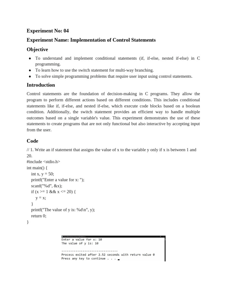 Cse 4 | PDF | Computer Program | Programming