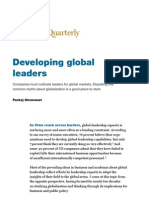 DevelopingGlobal Leaders