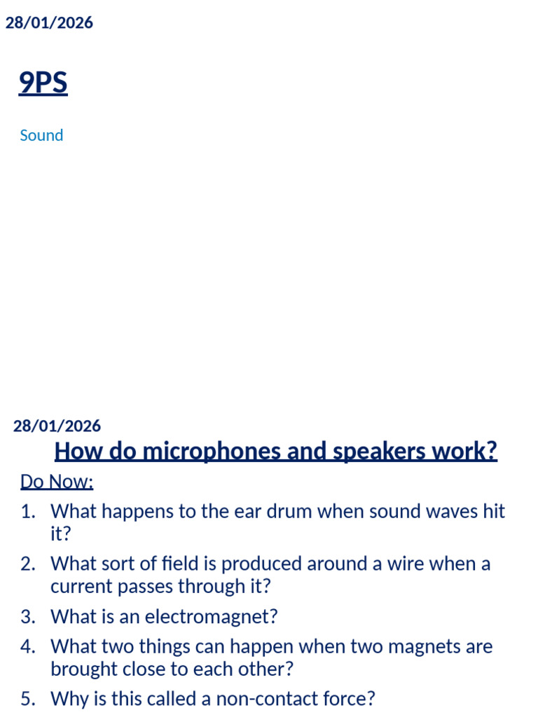 6 Microphone and Speaker | PDF | Loudspeaker | Microphone