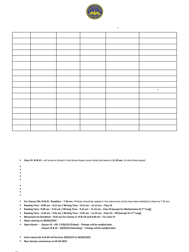 FINAL EXAMINATIONtt 2022 - 2023 | PDF | Science