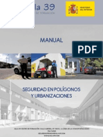Portada Manual Seguridad en Polígonos y Urbanizaciones