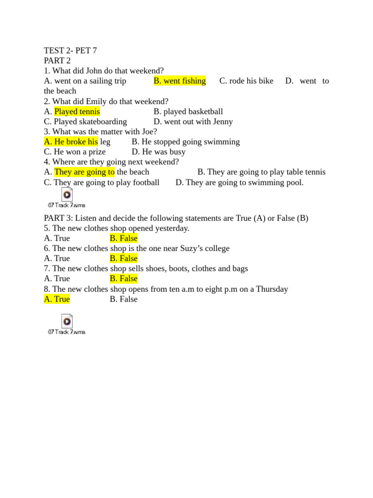 File Nghe Test 3. | PDF