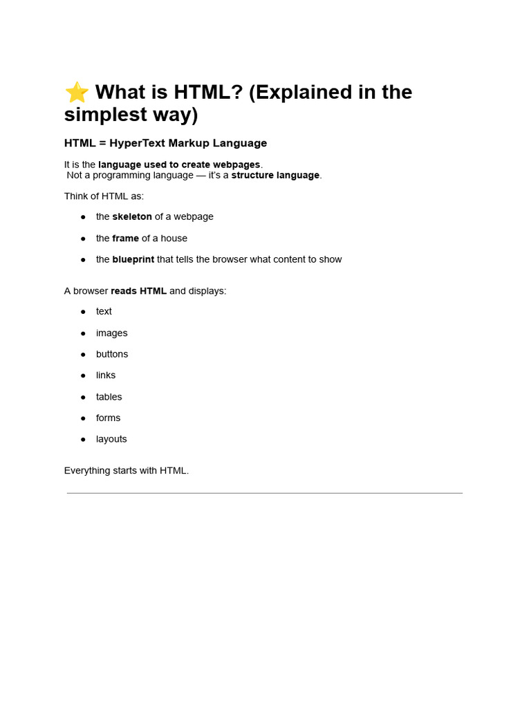 IT Notes | PDF | Html Element | Html